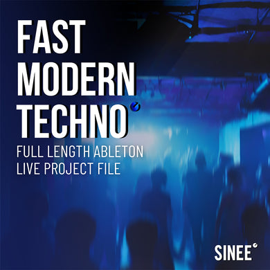 Fast Modern Techno Template for Ableton Live 11 (or higher) by Sinee