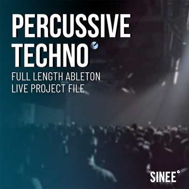 Percussive Techno Template for Ableton Live 11 (or higher) by Sinee