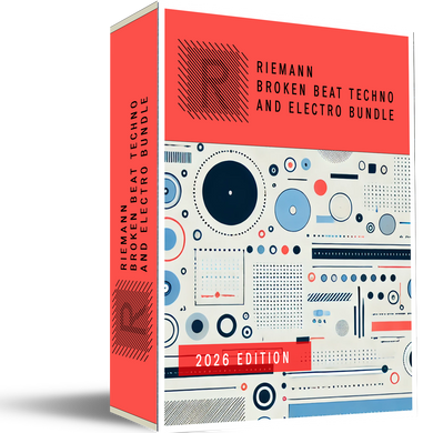 Riemann Broken Beat Techno and Electro 12x Sample Pack Bundle 2026