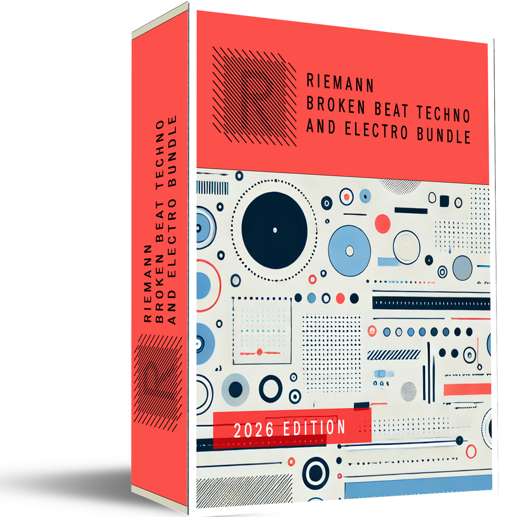 Riemann Broken Beat Techno and Electro 12x Sample Pack Bundle 2026