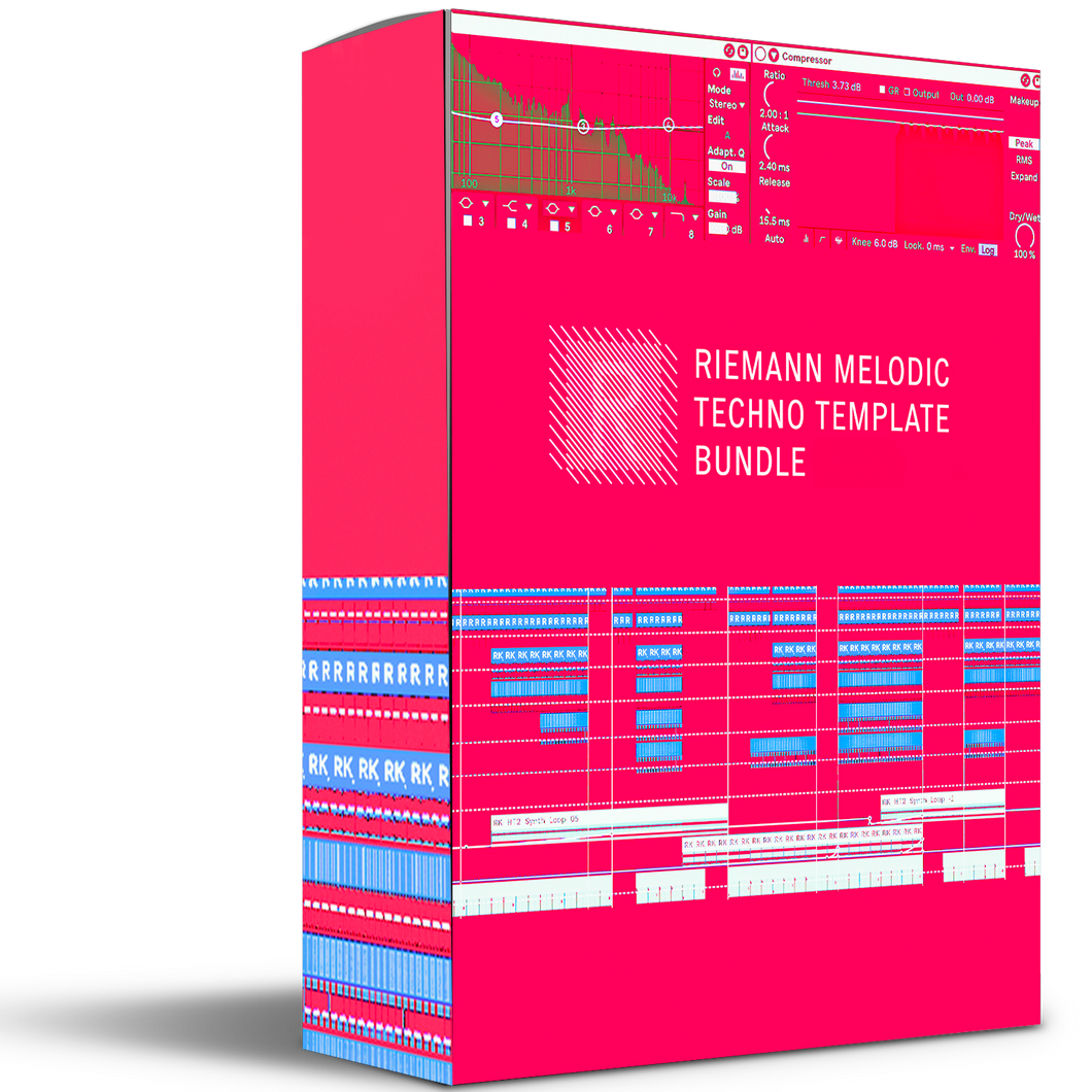 Riemann Melodic Techno 10x Templates for Ableton Bundle