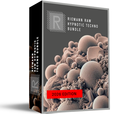 Riemann Raw Hypnotic Techno Bundle 2026 (4000+ Sounds and MIDI)