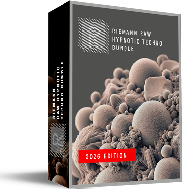 Riemann Raw Hypnotic Techno Bundle 2026 (4000+ Sounds and MIDI)