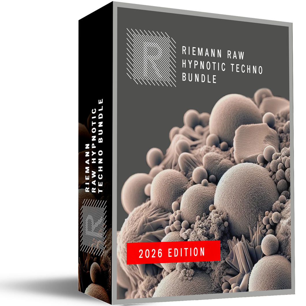 Riemann Raw Hypnotic Techno Bundle 2026 (4000+ Sounds and MIDI)