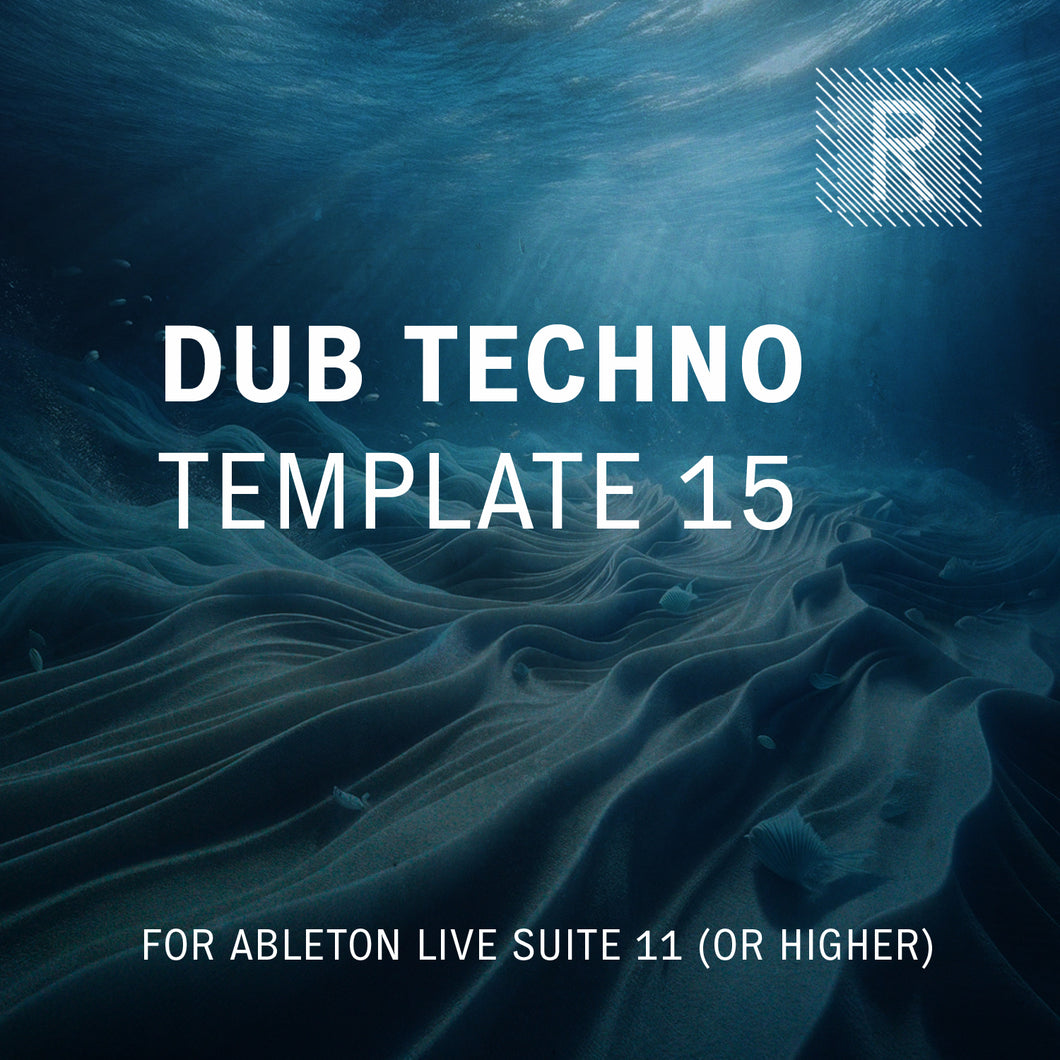 Riemann Dub Techno 15 Template for Ableton Live 11 (or higher versions)