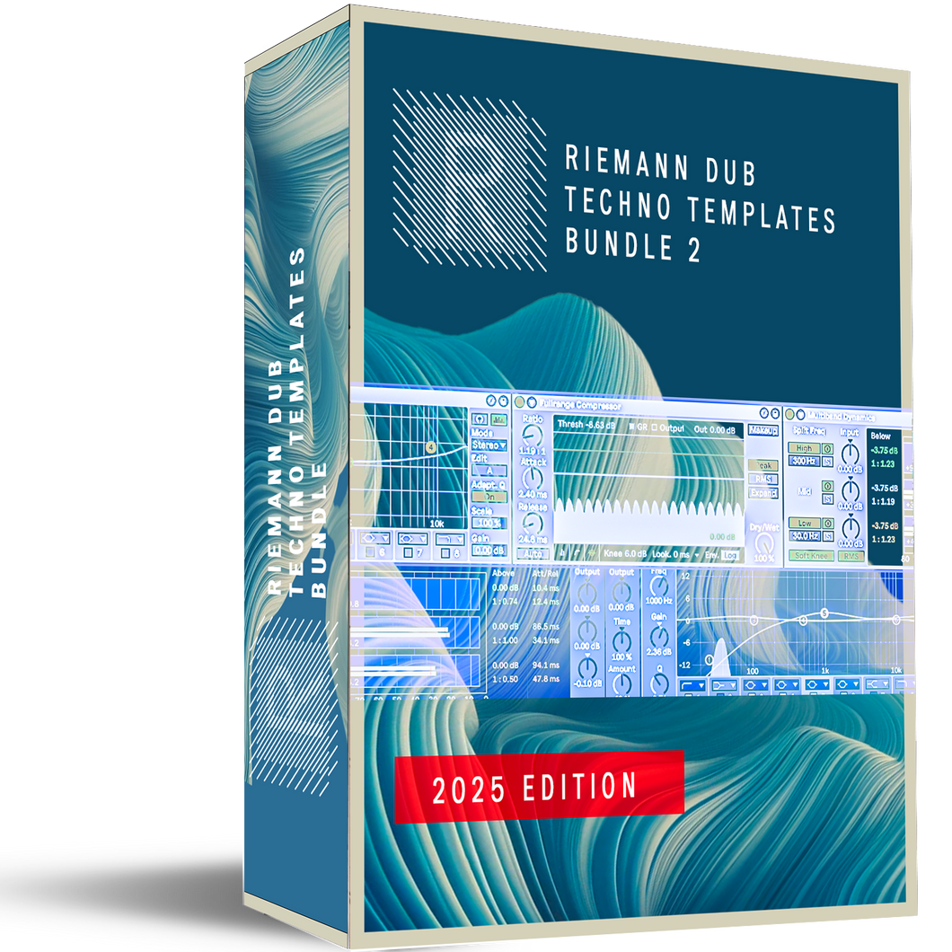 Riemann Dub Techno 10x Templates for Ableton Bundle Vol. 2 (2025 Edition)