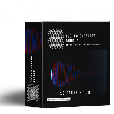 Riemann Techno Oneshots 10x Sample Packs Bundle