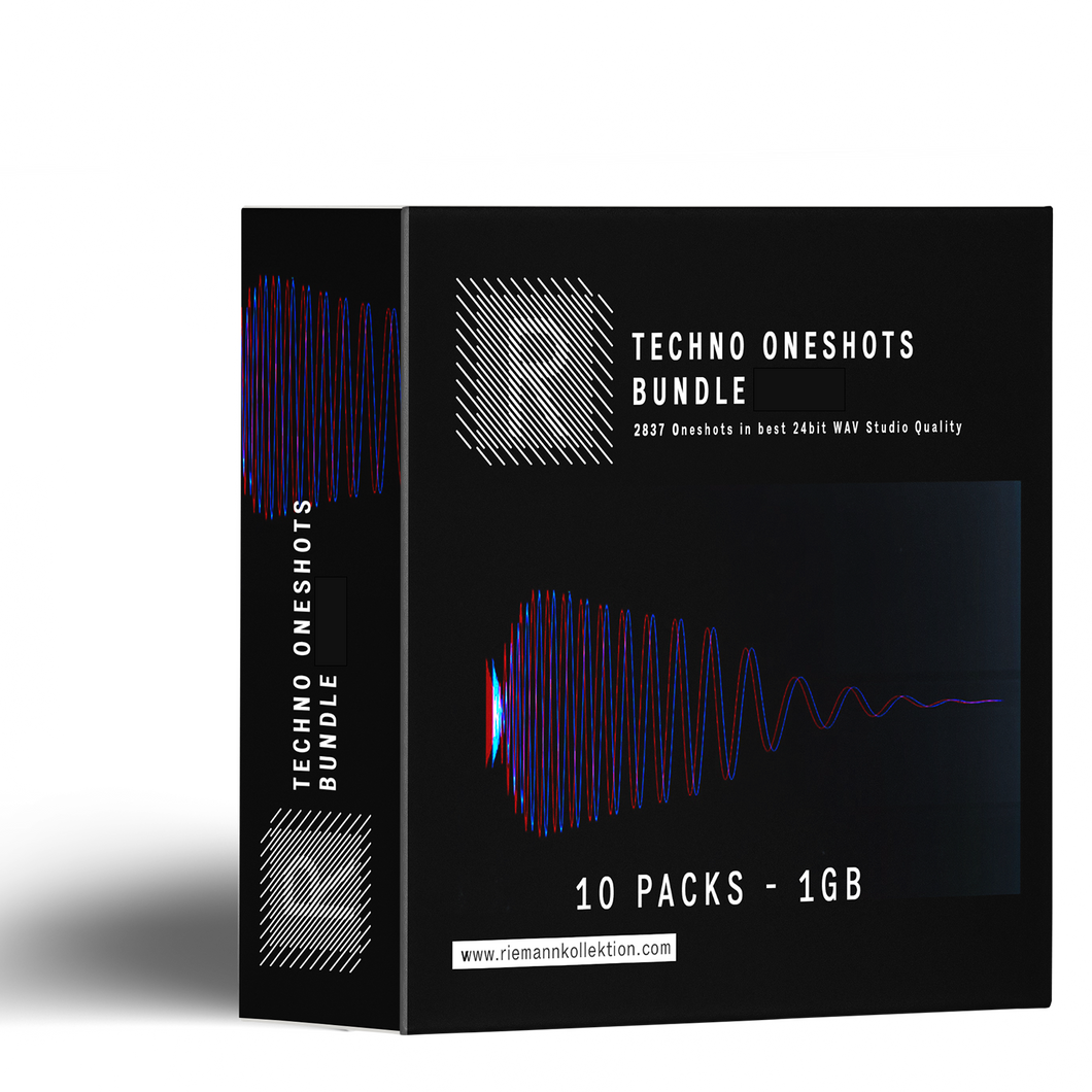 Riemann Techno Oneshots 10x Sample Packs Bundle