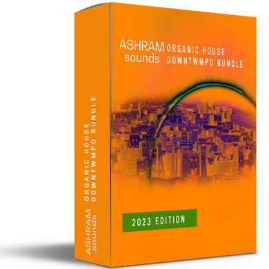 ASHRAM Sounds Organic House Downtempo 16x Sample Pack Bundle 2023