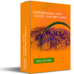 ASHRAM Sounds Organic House Downtempo 16x Sample Pack Bundle 2023