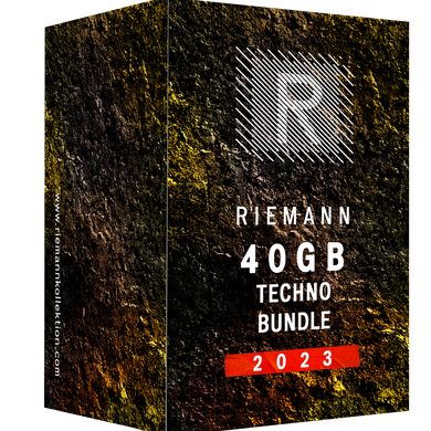 RIEMANN 40GB Techno Sample Pack Bundle + 600 Florian Meindl sounds