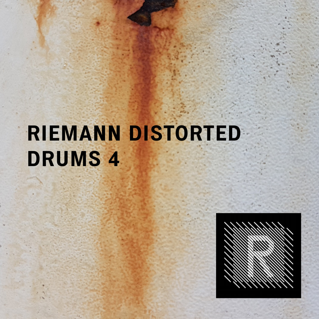 Riemann Distorted Drums 4 (24bit WAV Oneshots for Akai, Elektron, Ableton...)