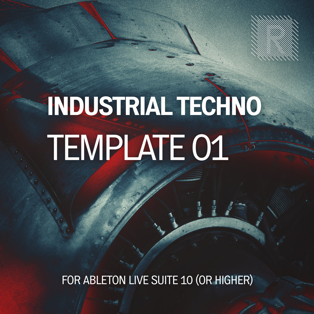 Riemann Industrial Techno 01 Template for Ableton Live 10 (and 11 and higher)