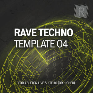 Riemann Rave Techno 04 Template for Ableton Live 10 (and 11 and higher)