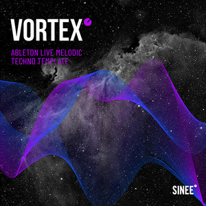 VORTEX Melodic Techno Template for Ableton Live 10 (11 or higher)