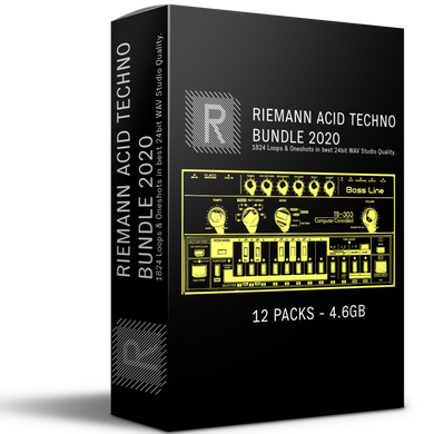 Riemann Acid Techno 12 Sample Packs Bundle 2020